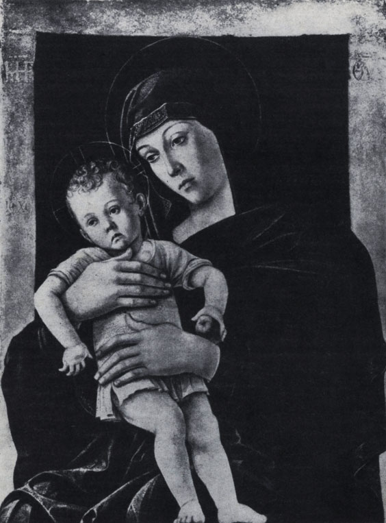 Джованни Беллини. Мадонна с греческой надписью. 1470-е гг. Милан, галерея Брера