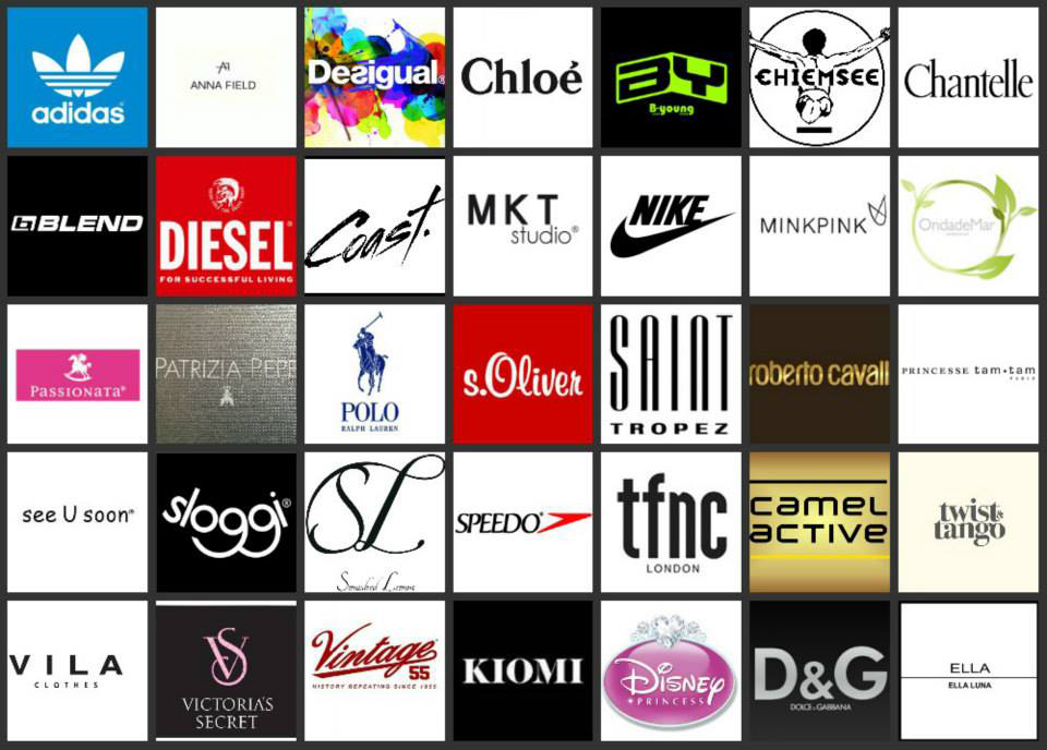 Все бренды одежды в одном