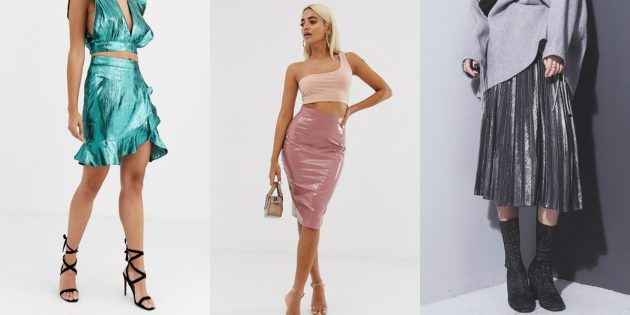 Модные юбки — 2020: юбки в стиле диско