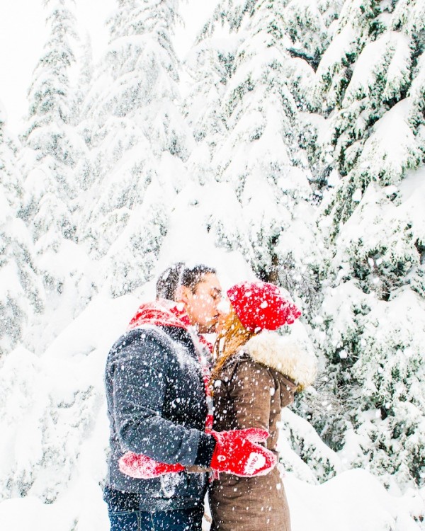 Первый снег: идеи для романтической фотосессии, фото № 27