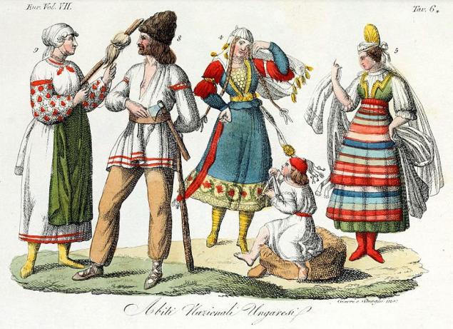 Венгерский национальный костюм - вышитая радость, фото № 2