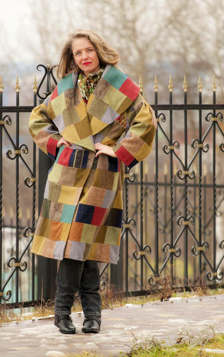 Масштабный пэчворк, или Лоскутное шитье hаutе couture, фото № 50