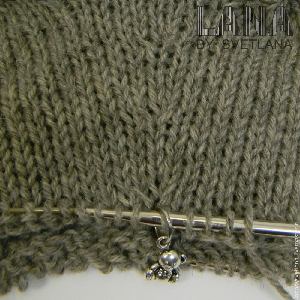 Вяжем бесшовный свитер с рукавом-погоном, фото № 15
