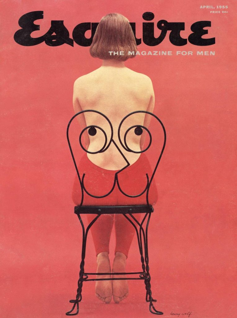 обложка Esquire US коллекция история апрель 1955