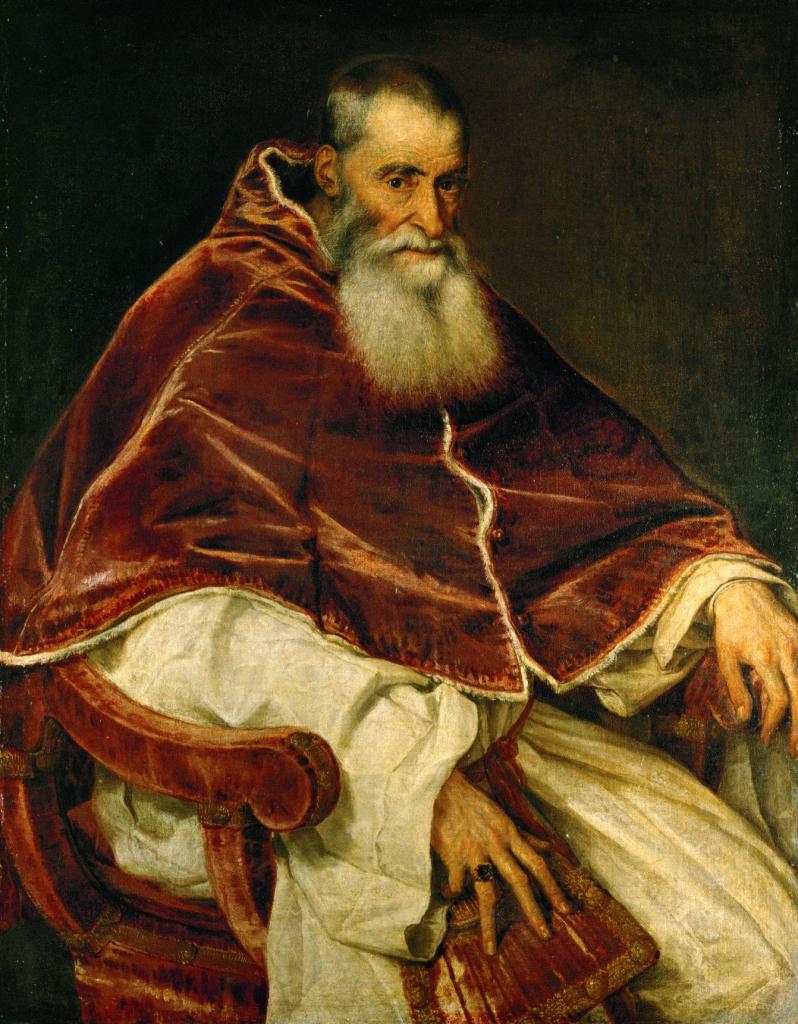 Тициан. Портрет Павла III