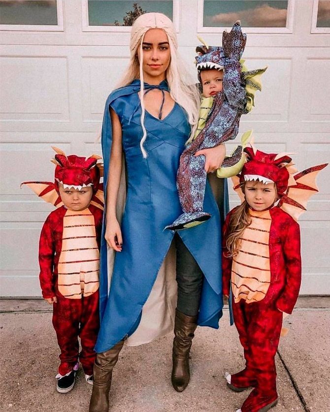 детские костюмы на Хэллоуин 2019