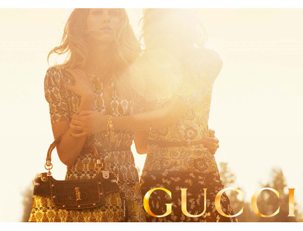 Кампания Gucci SS 2006 с Фреей Бехой Эриксен и Изелин Стейро