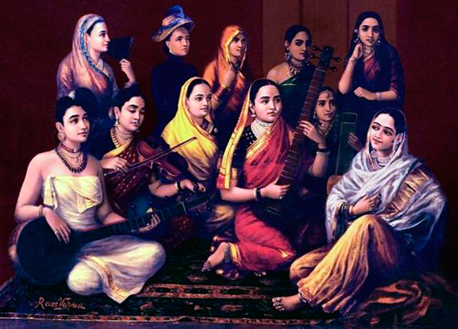 Национальный костюм Индии для женщин
