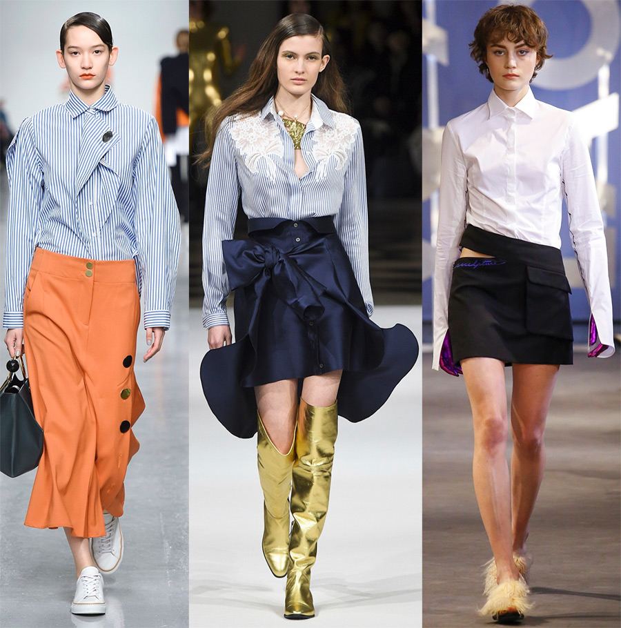Блузки 2017-2018 года и модные тенденции