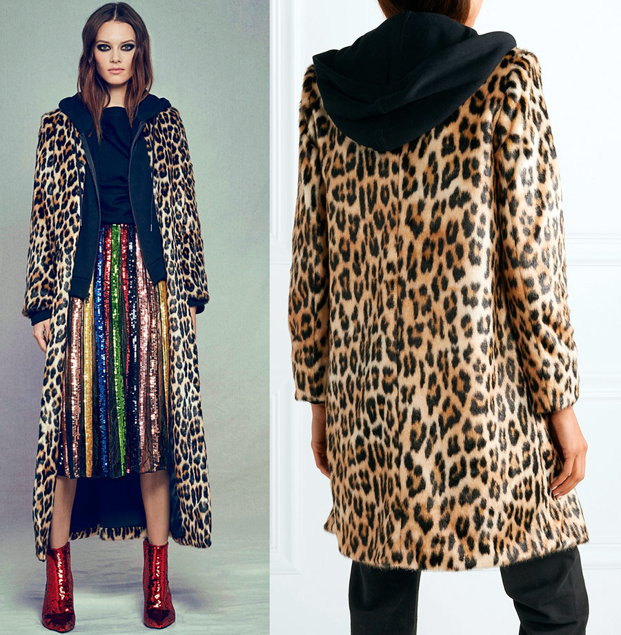Леопардовое пальто 2019