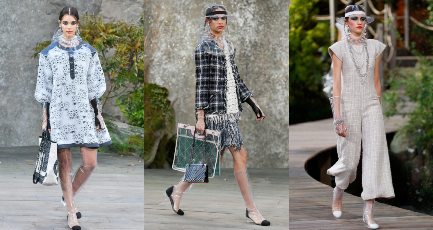 Модный дом Chanel совместно с дизайнером Карлом Лагерфельдом представил новую коллекцию
