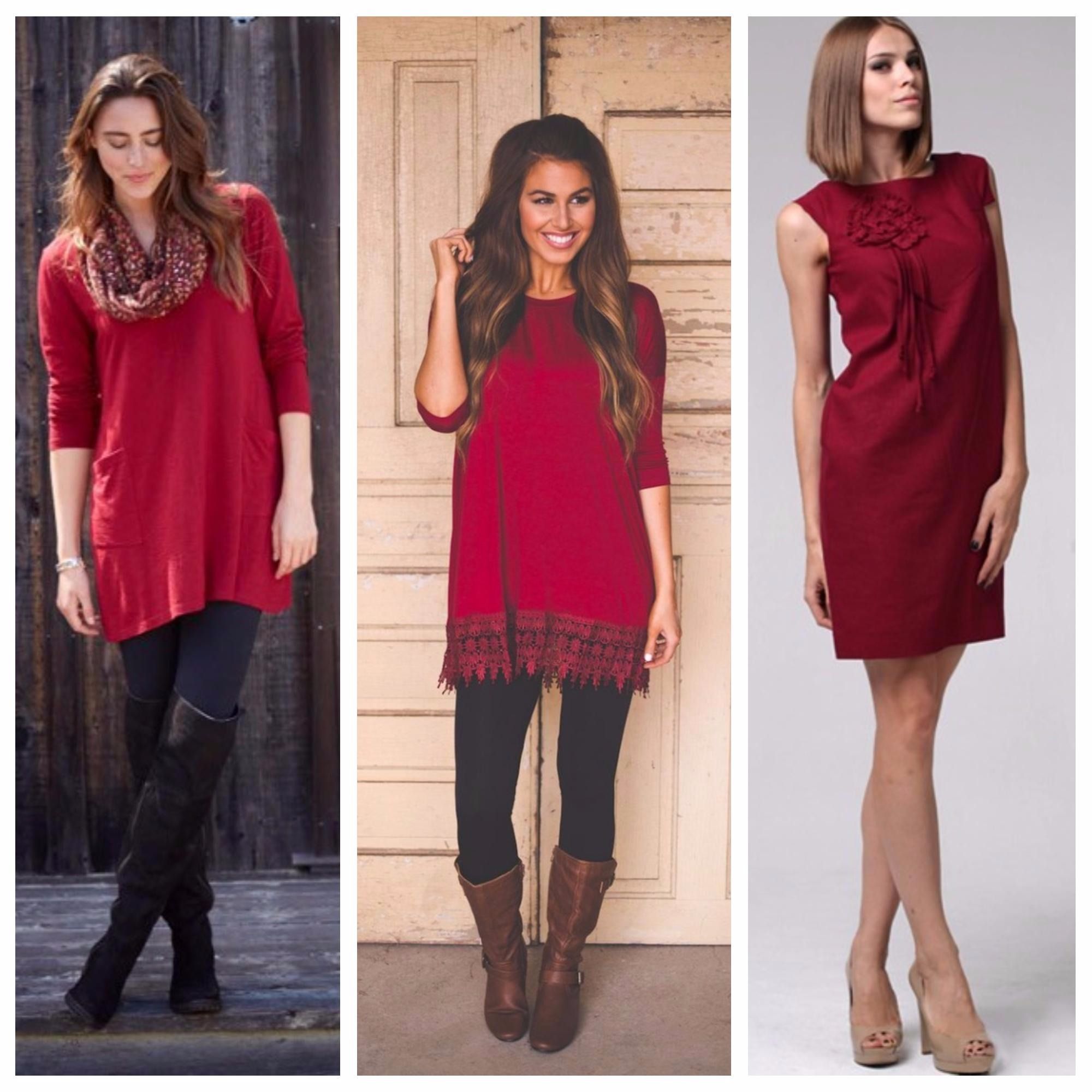 Сочетание бордового цвета в одежде — как выбрать и с чем носить