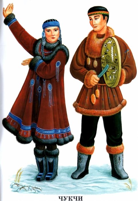 Картинки костюмов народов России для детей (11)
