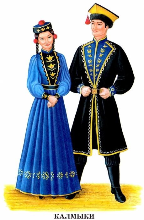 Картинки костюмов народов России для детей (17)