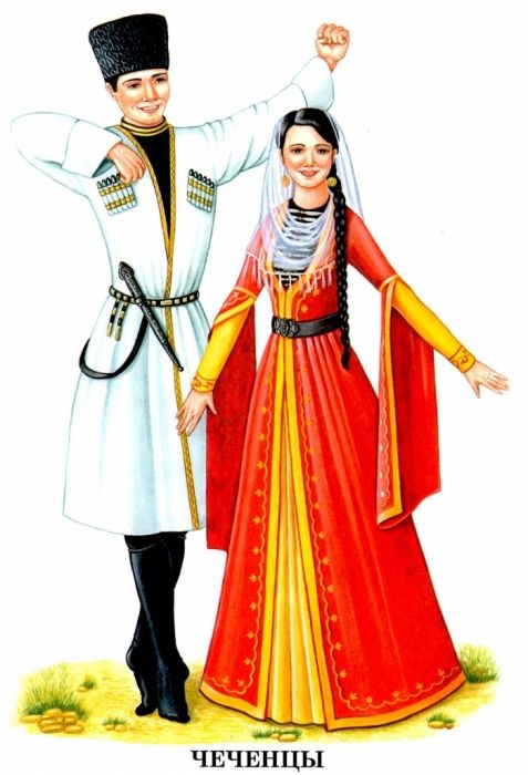 Картинки костюмов народов России для детей (18)