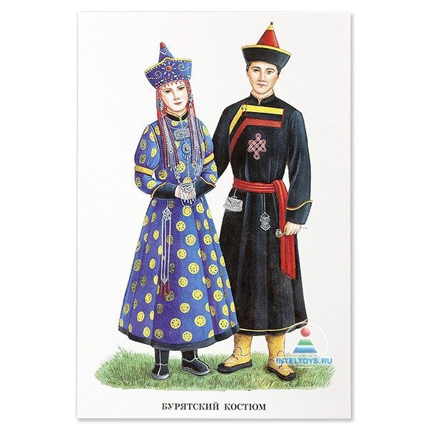 Картинки костюмов народов России для детей (9)