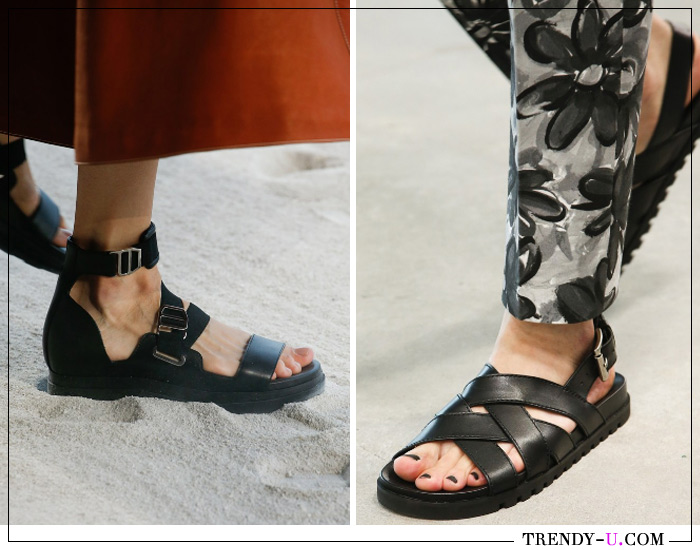 Модные сандалии от Hermès и Michael Kors SS 2019