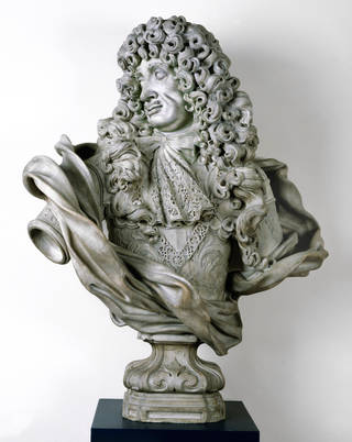 Charles II portrait bust, Honoré Pelle, 1684, Italy. Museum no. 239-1881. © Victoria and Albert Museum, London