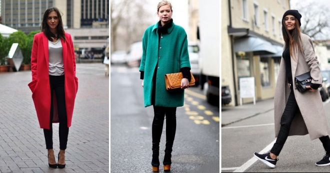 С чем носить пальто оверсайз – как составить модный образ?