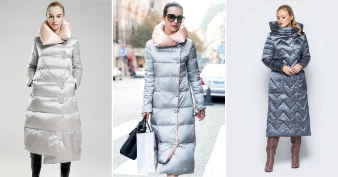 What to wear with a long gray down jacket